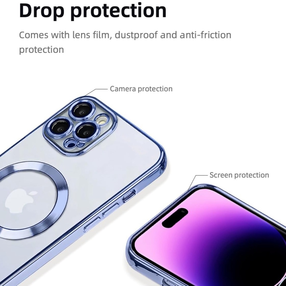 Clear Protective Phone Case for iPhone